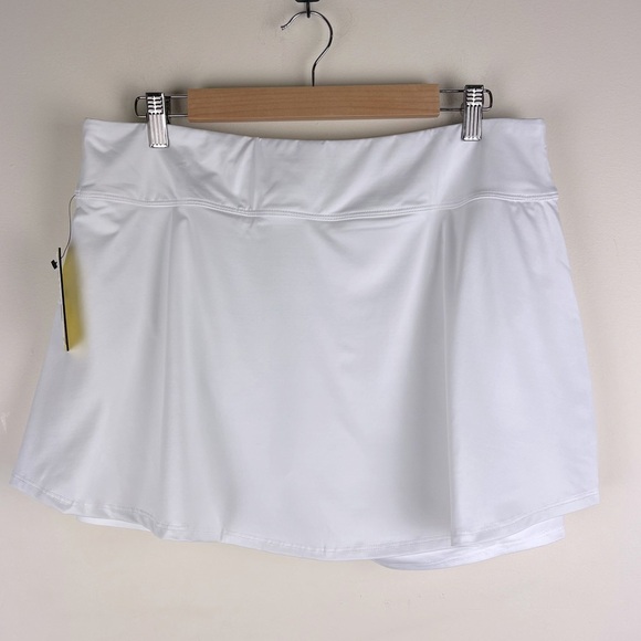 EleVen By Venus Williams Super Fly Tennis Pickleball Skirt In Bright White | XXL - Picture 11 of 15